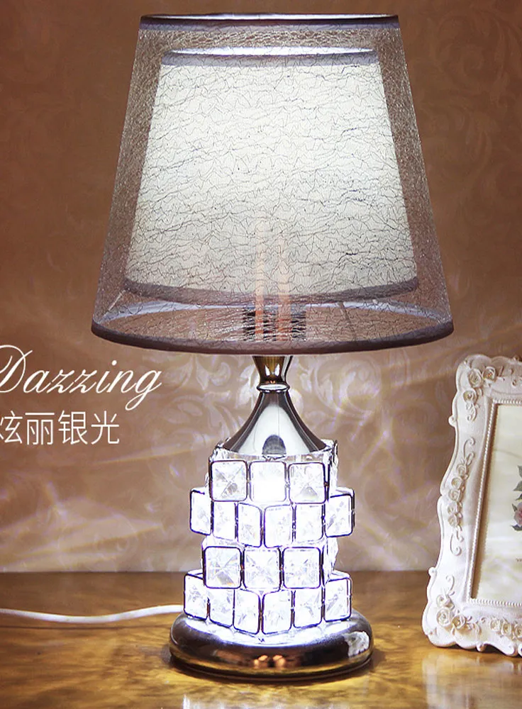 Nordic Crystal Room Decoration Table Lamp